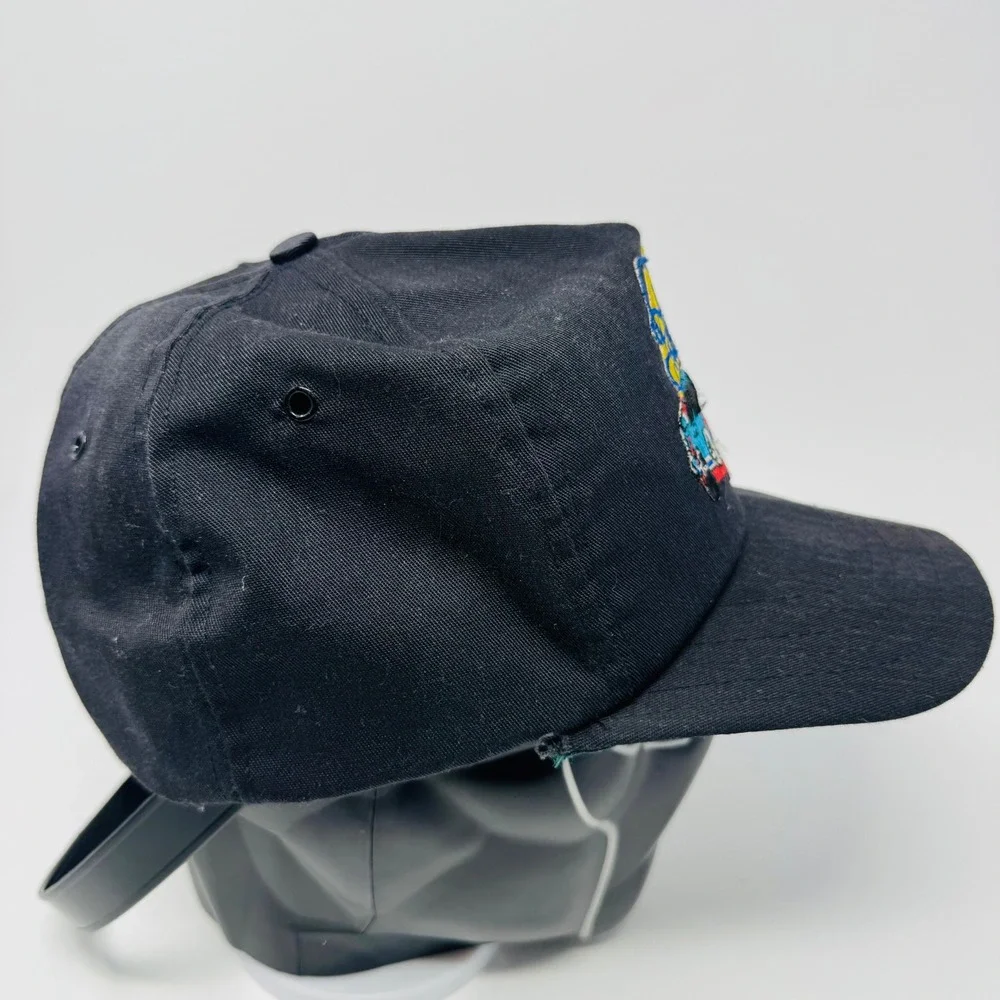 Vintage‎ Richard Petty 43 STP NASCAR Racing Snapback Hat Black Embroidered Cap